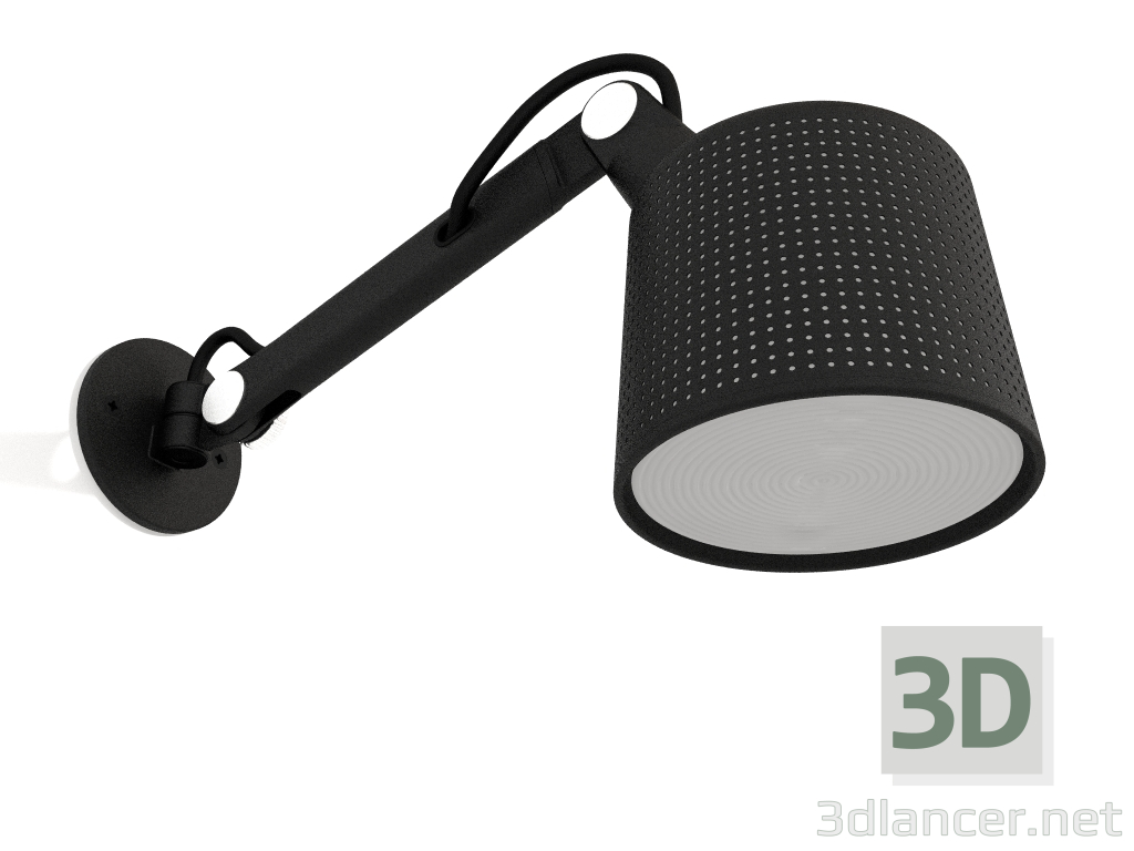 modello 3D La lampada da parete aveva un VIPP523 - anteprima