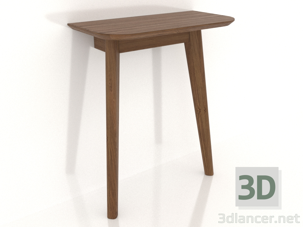 3D modeli Konsol 600x300 mm (açık ceviz) - önizleme