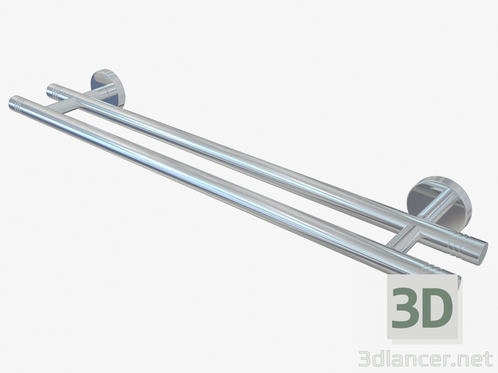 modèle 3D Porte-serviettes CANYON double (L 500) - preview