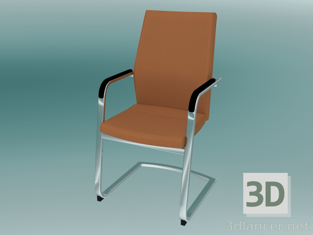 3d model Office chair (21V) - preview