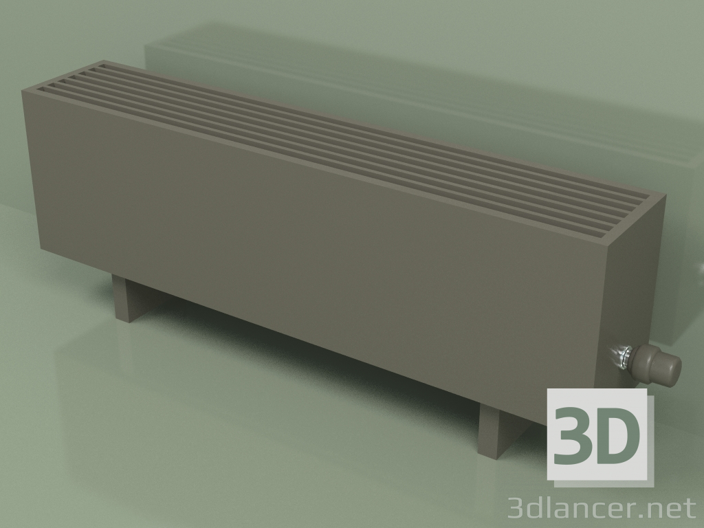 modello 3D Convettore - Aura Basic (280x1000x186, RAL 7013) - anteprima