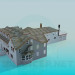 modello 3D Casa - anteprima