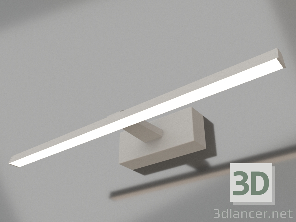 3D Modell Wandleuchte-Hintergrundbeleuchtung (6364) - Vorschau
