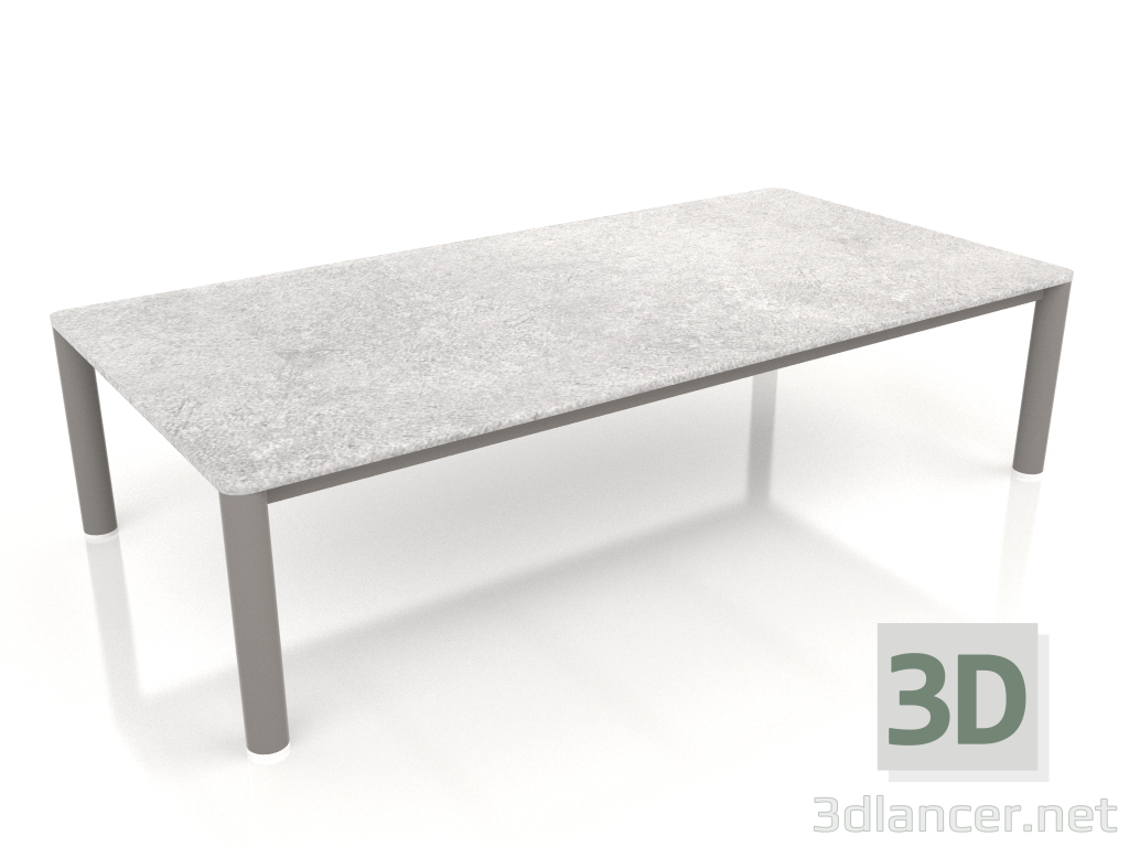 modello 3D Tavolino 70×140 (Grigio quarzo, DEKTON Kreta) - anteprima