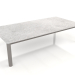modello 3D Tavolino 70×140 (Grigio quarzo, DEKTON Kreta) - anteprima