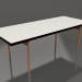 3d model Dining table (Black, DEKTON Sirocco) - preview