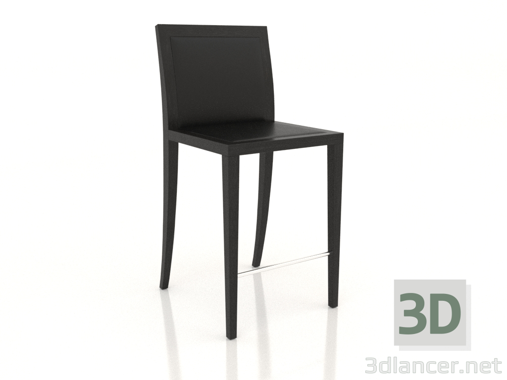 3D modeli Bar taburesi VENTO (deri) - önizleme 3D modeli Bar taburesi VENTO (deri) - önizleme