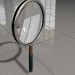 3d model Magnifying glass - preview