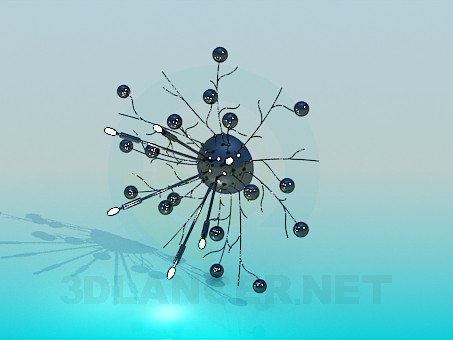 modelo 3D Araña de luces - escuchar modelo 3D Araña de luces - escuchar