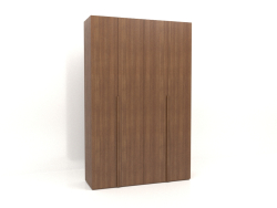 Wardrobe MW 02 wood (1800x600x2800, wood brown light)