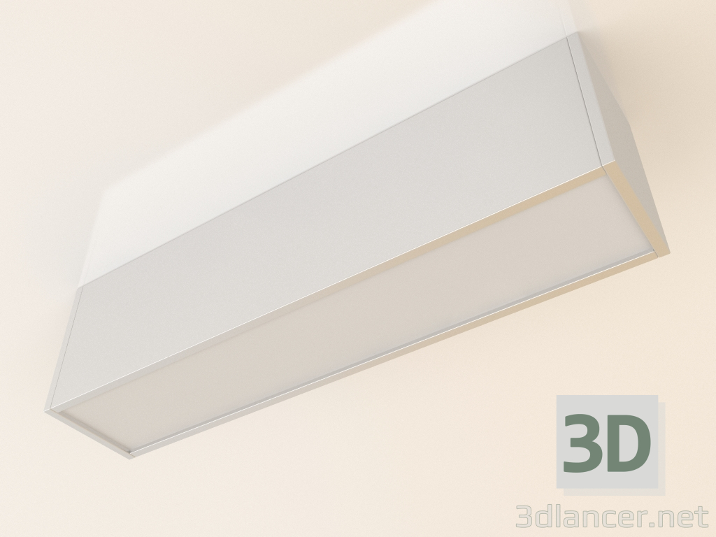 3D modeli Tavan lambası 60X80 Açık 300 - önizleme