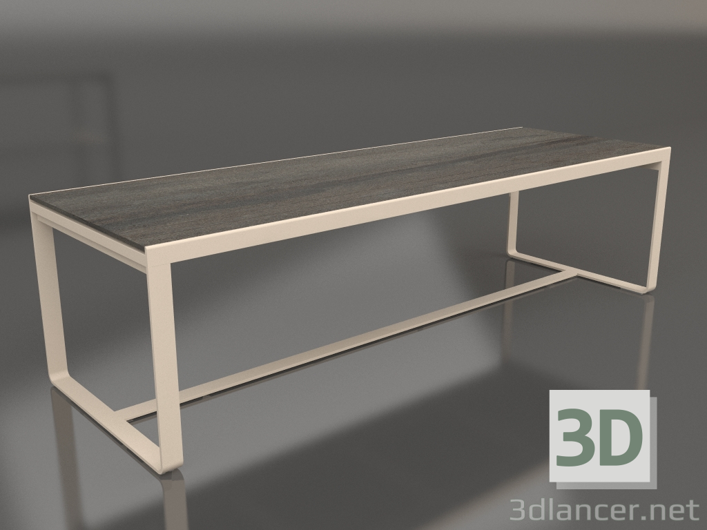 modèle 3D Table à manger 270 (DEKTON Radium, Sable) - preview