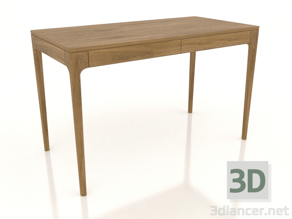 3D modeli Çalışma masası FARGO 1200x600x750 mm (doğal meşe) - önizleme