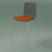 3d model Bar chair 3991 (polypropylene, with a pillow on the seat) - preview