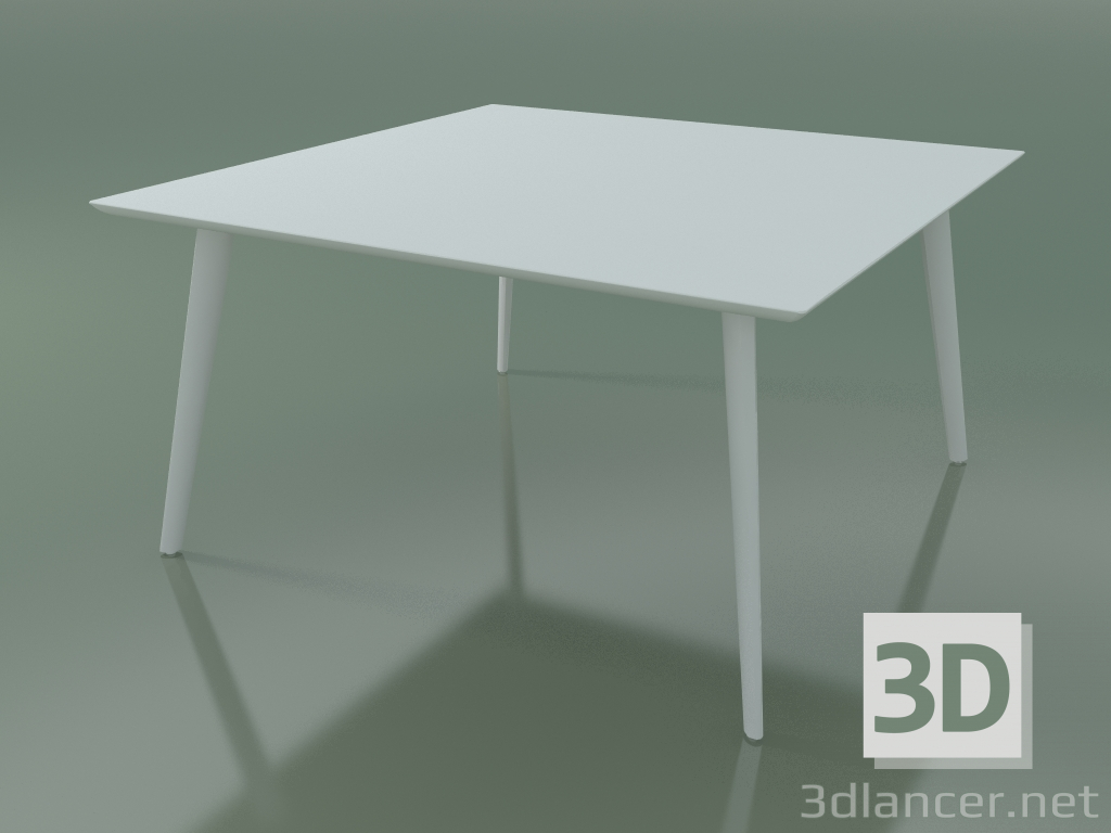 3d модель Стол квадратный 3503 (H 74 - 140х140 cm, М02, L07, вариант 1) – превью