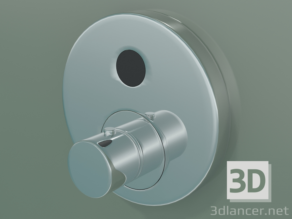modèle 3D Mitigeur douche encastrable avec thermostat (36722000) - preview