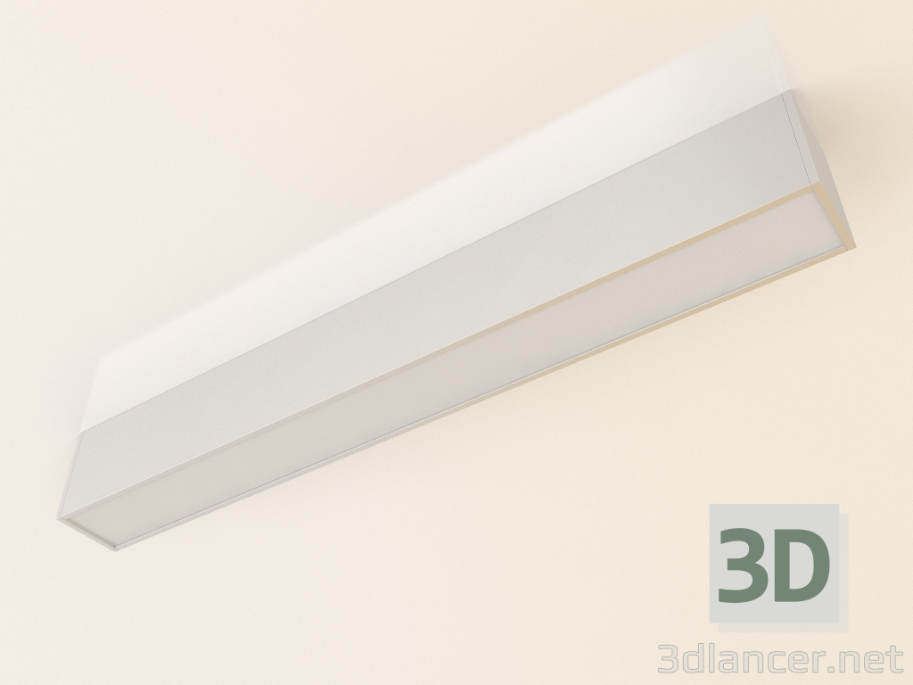 3D modeli Tavan lambası 60X80 600'de - önizleme