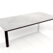 3d model Coffee table 70×140 (Black, DEKTON Kreta) - preview