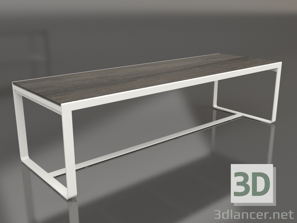 3d model Dining table 270 (DEKTON Radium, Agate gray) - preview