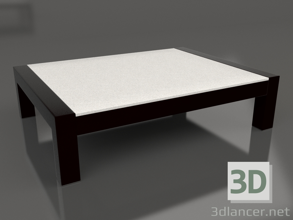 modèle 3D Table basse (Noir, DEKTON Sirocco) - preview