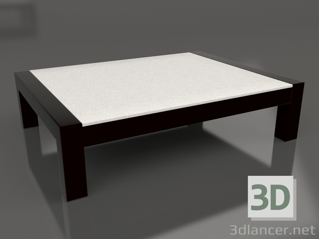 3d model Mesa de centro (Negro, DEKTON Sirocco) - vista previa