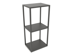 Rack-console rectangular (METAL, 40x30x86, 3 shelves)