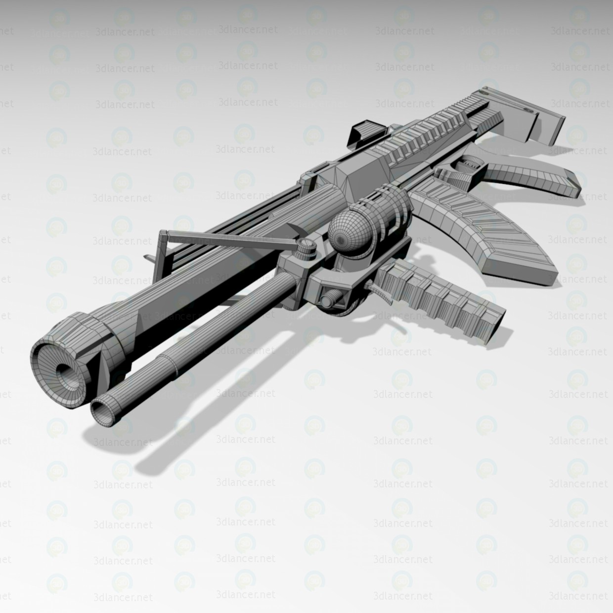3d Automatic "Ignis" model buy - render 3d Automatic "Ignis" model buy - render