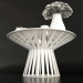 modèle 3D de Décoration de table à thé avec des fleurs acheter - rendu