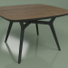 3d model Dining table Lars Walnut (black, 1200x1200) - preview