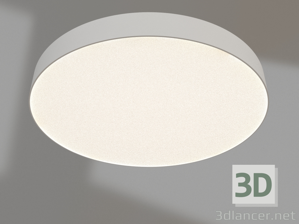 modello 3D Lampada SP-RONDO-R600-72W Day4000 (WH, 120 gradi, 230V) - anteprima