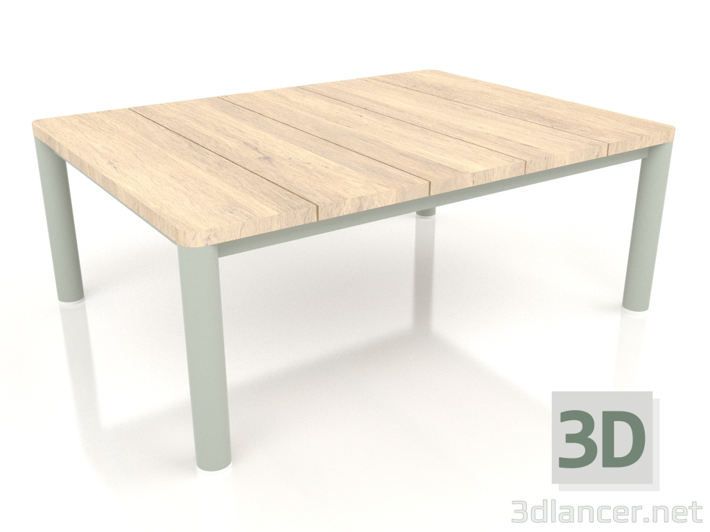 modello 3D Tavolino 70×94 (Grigio cemento, Legno Iroko) - anteprima