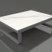 modello 3D Tavolino 120 (DEKTON Aura, Antracite) - anteprima