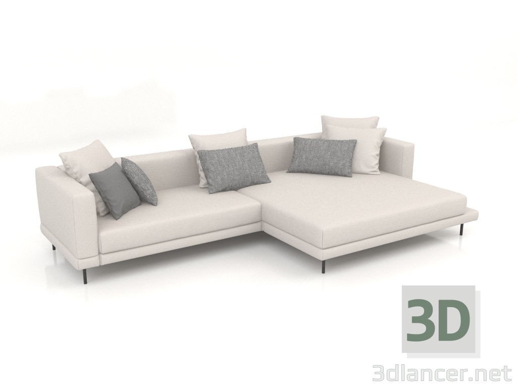 3d model Carol sofa 3360 x 1800 (Hercules 21) - preview