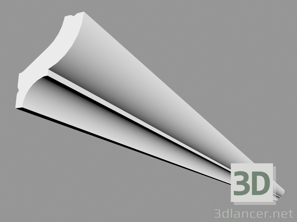 modèle 3D Corniche CB502 (200 x 5,9 x 4,9 cm) - preview