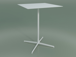 Стол квадратный 5560 (H 103,5 - 79x79 cm, White, V12)