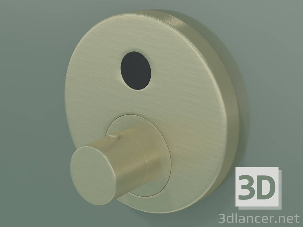 3D Modell Eingebauter Duschmischer mit Thermostat (36722250) - Vorschau