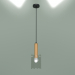 3d модель Подвесной светильник 50177-1 (черный-бронза) – превью