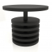 modèle 3D Table à manger DT 03 (D=900x750, bois noir) - preview