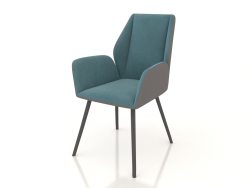 Chair Matilda (turquoise-anthracite)