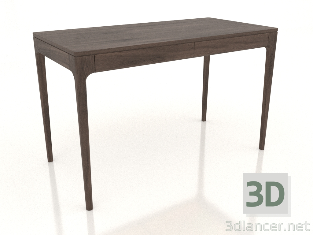 3D modeli Çalışma masası FARGO 1200x600x750 mm (koyu meşe) - önizleme