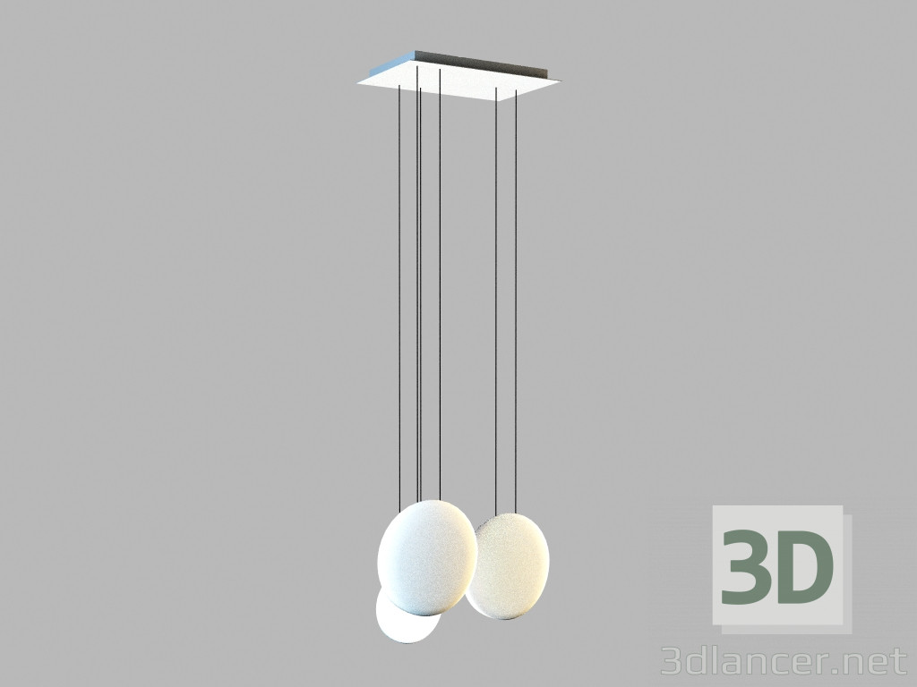 modèle 3D Lampe à suspension 2510 - preview