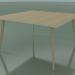 modello 3D Tavolo quadrato 3503 (H 74-140x140 cm, M02, rovere sbiancato, opzione 1) - anteprima