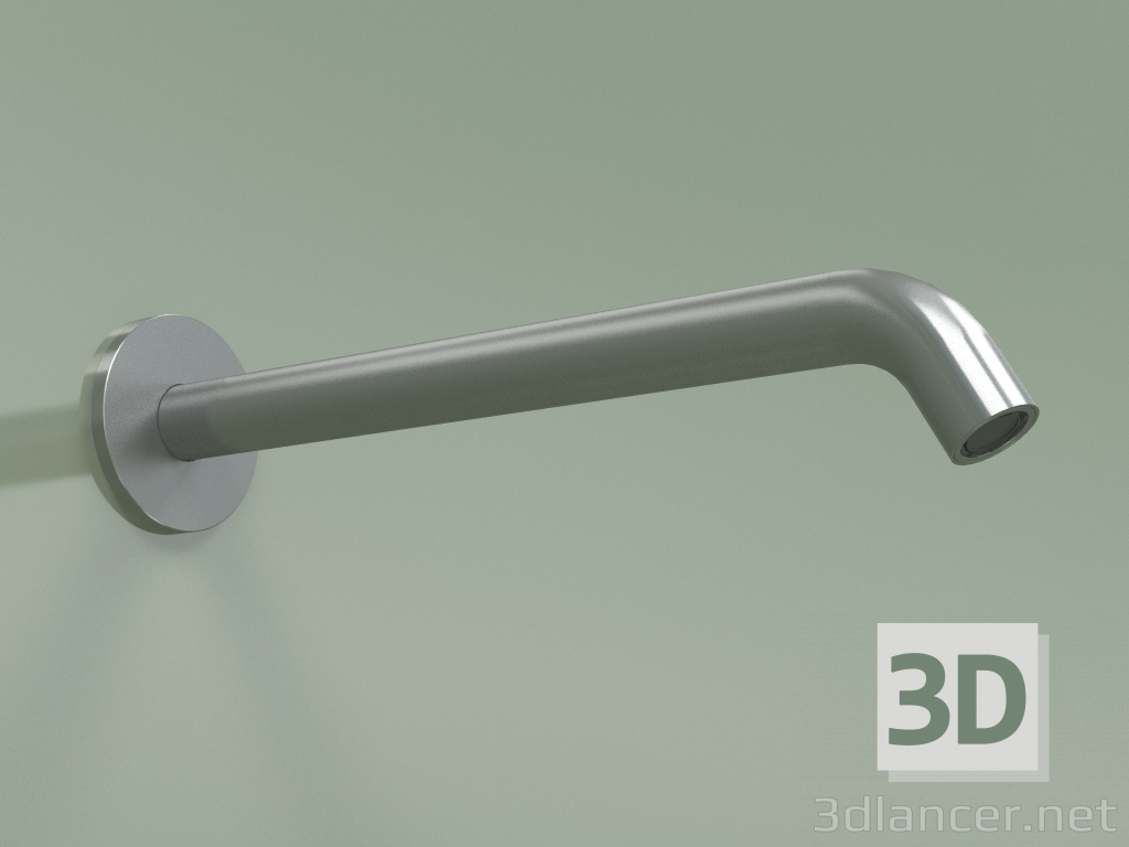 3D Modell Wandauslauf L 300 mm (BC027, AS) - Vorschau