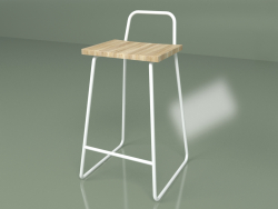 Bar stool (white)