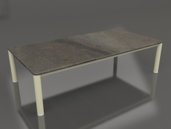 Table basse 70×140 (Or, DEKTON Radium)