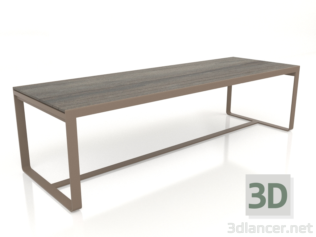 modèle 3D Table à manger 270 (DEKTON Radium, Bronze) - preview