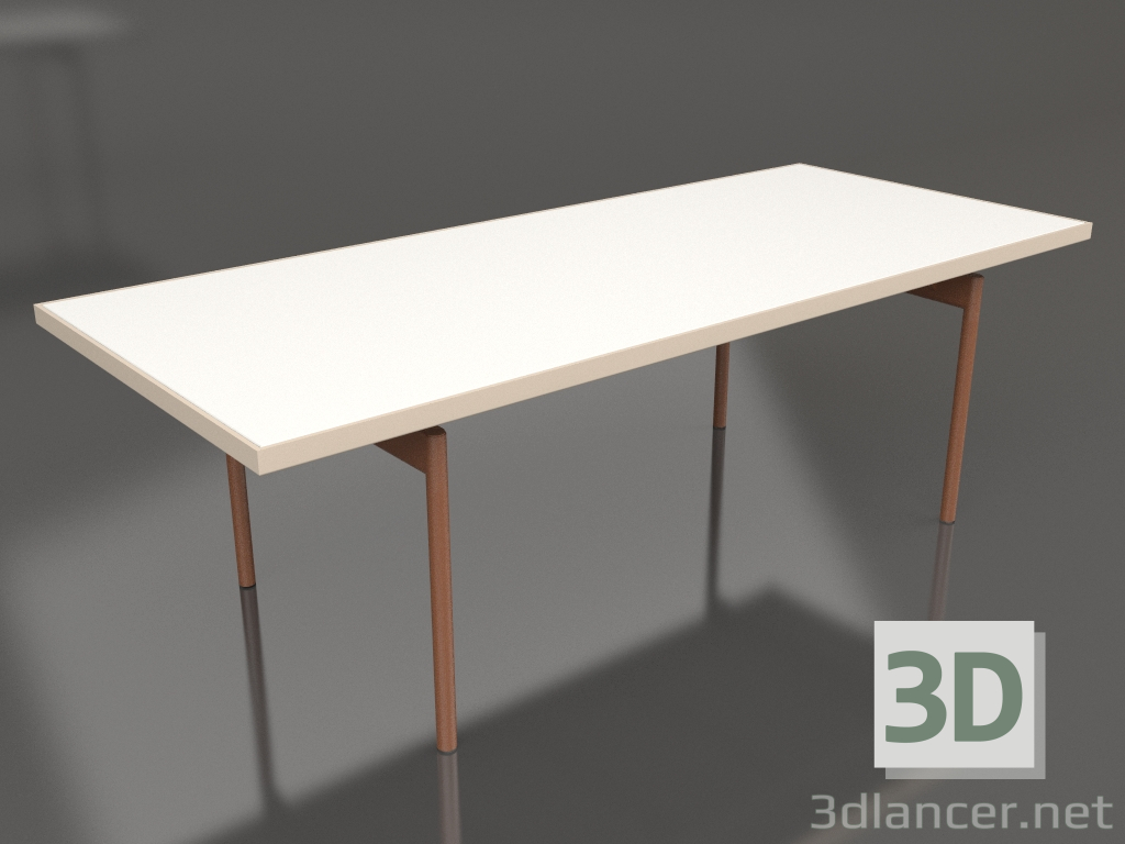 3d model Mesa de comedor (Arena, DEKTON Zenith) - vista previa