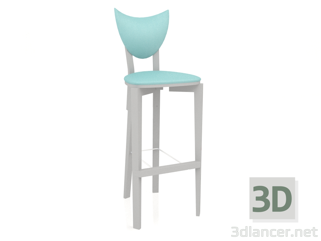 3 डी मॉडल बार स्टूल लॉजिक (विकल्प 9) - पूर्वावलोकन