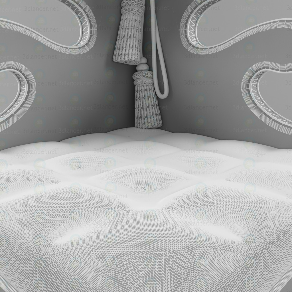 3d Кресло Belisaire модель купить - ракурс 3d Кресло Belisaire модель купить - ракурс
