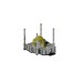 modello 3D Moschea - anteprima